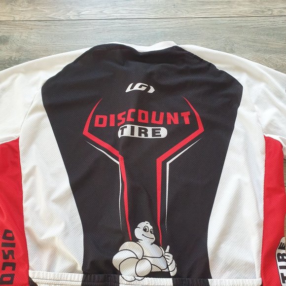 Louis Garneau LG L Large Mens Cycling Jersey Shirt Road Bicycle Racing Tour - Picture 9 of 9